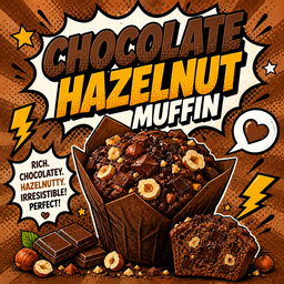 Chocolate Hazelnut Muffin
