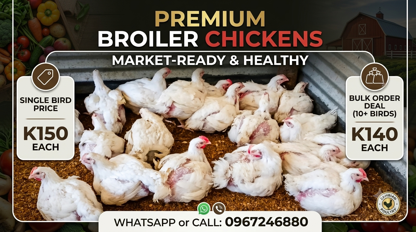 Live broiler chickens _1