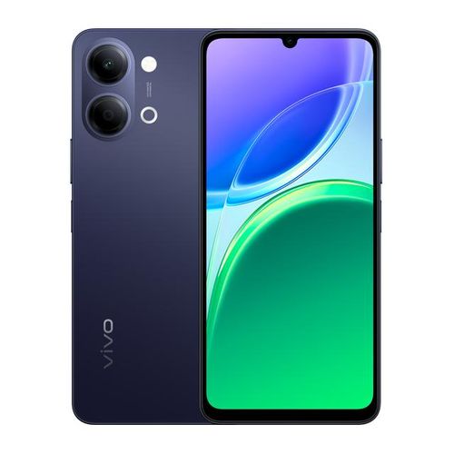 Vivo Y05, 6500mAh, 4GB+64GB, 15W Fast Charge, 6.74" HD+ 120Hz, Fingerprint, Dual SIM – Black_0