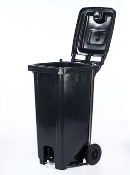 Dustbin 120 L - 2 Wheels & Pedal.