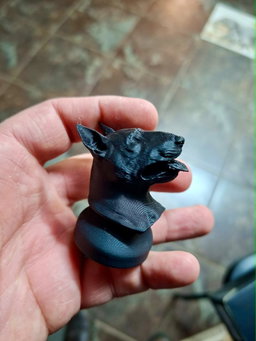 Bull Dog Bust Wall Hook        