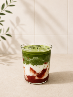 Strawberry Matcha Latte
