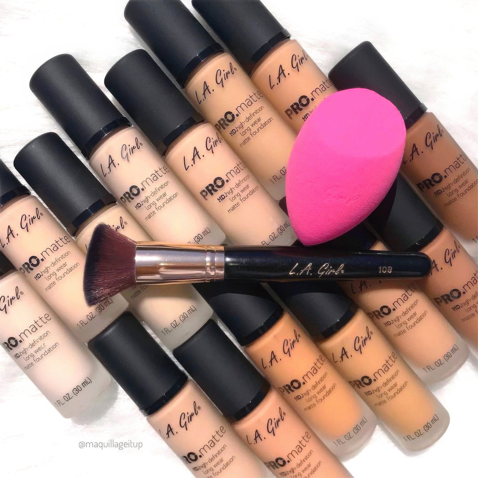 L.A Girl Pro.Matte HD Foundation _0
