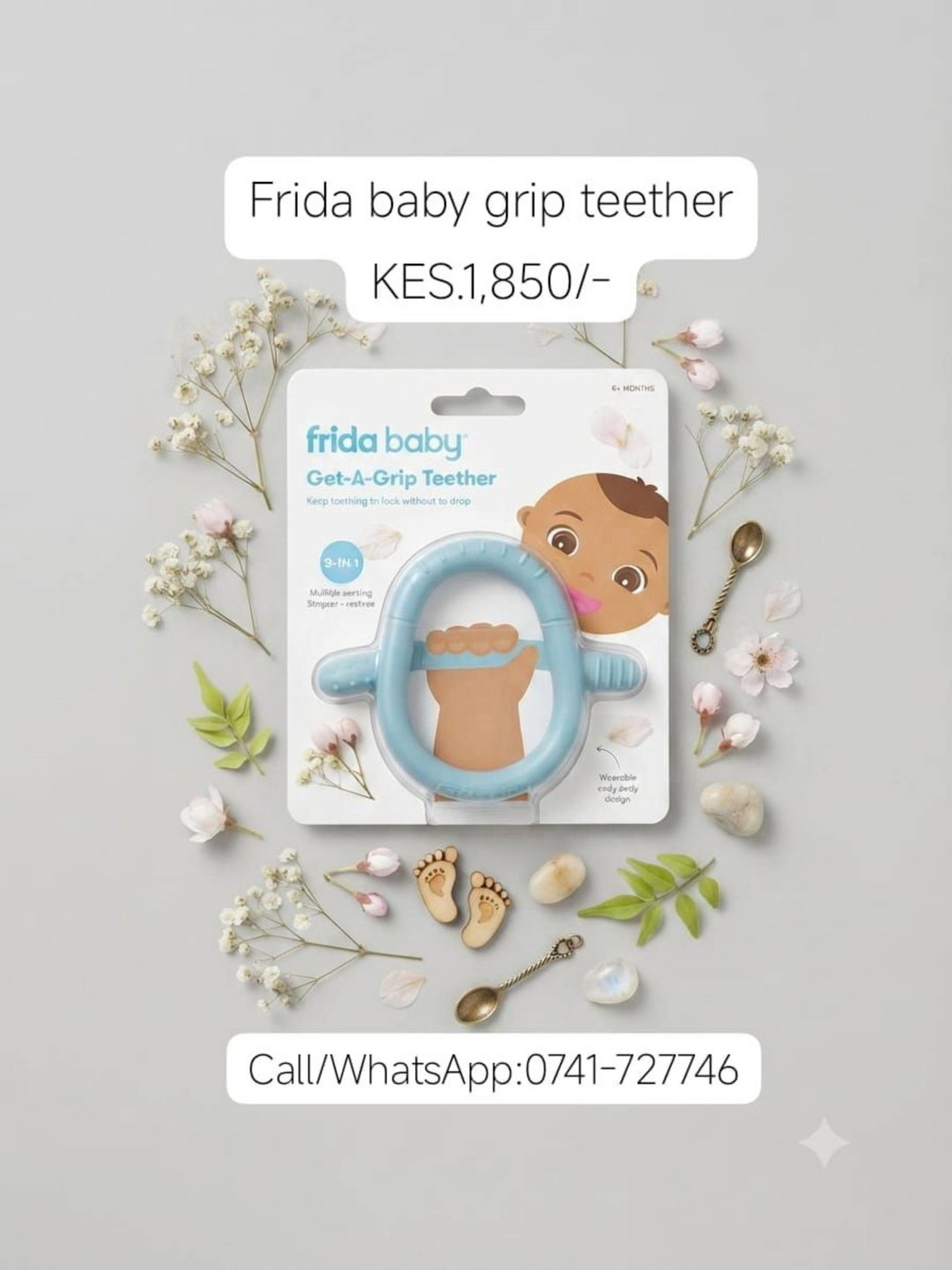 Frida baby get-a grip teether