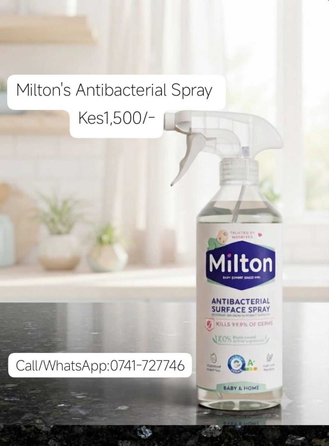 Milton Spray bottle