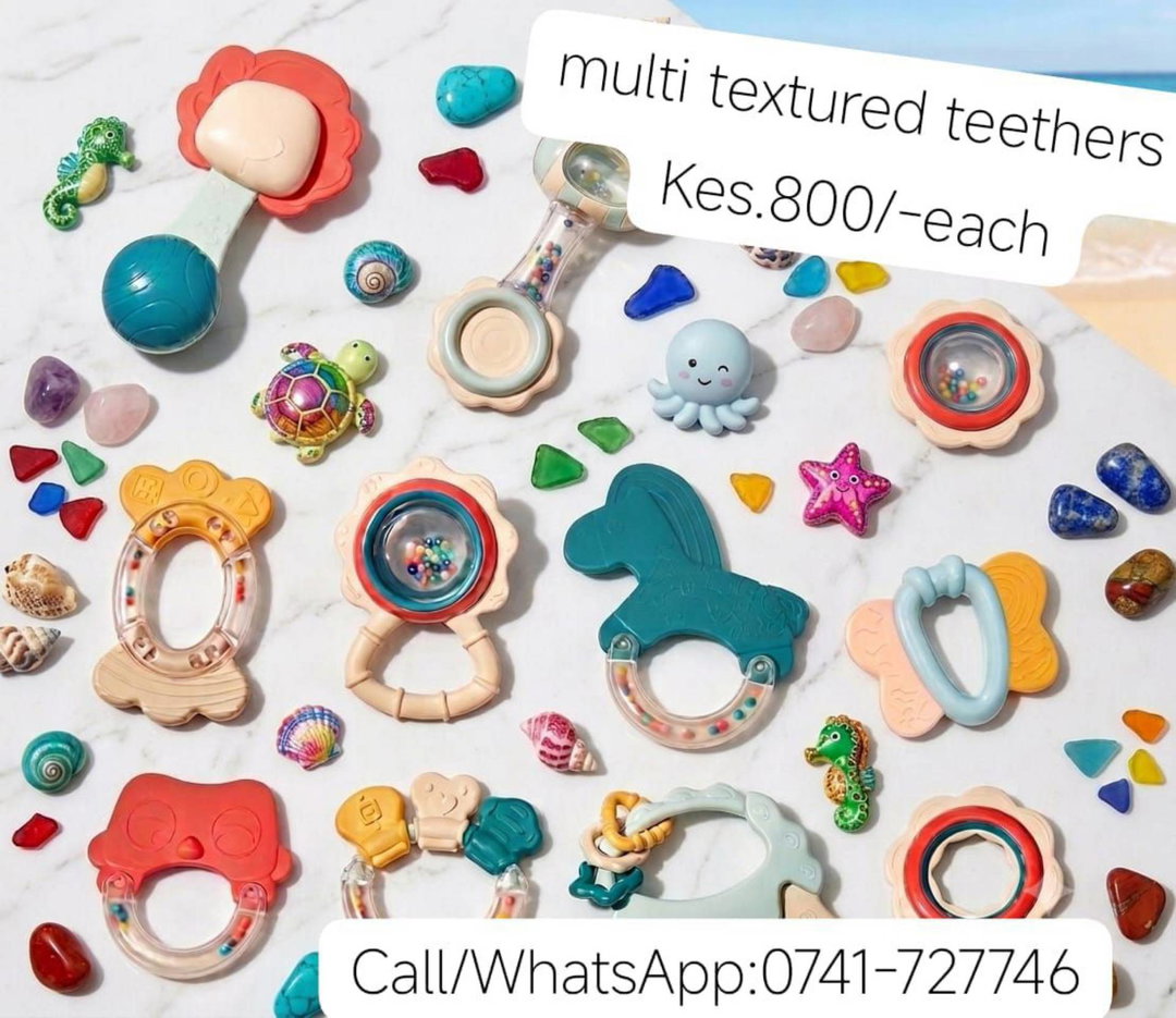 Haha land Multi textured teethers 0M+