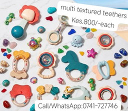 Haha land Multi textured teethers 0M+