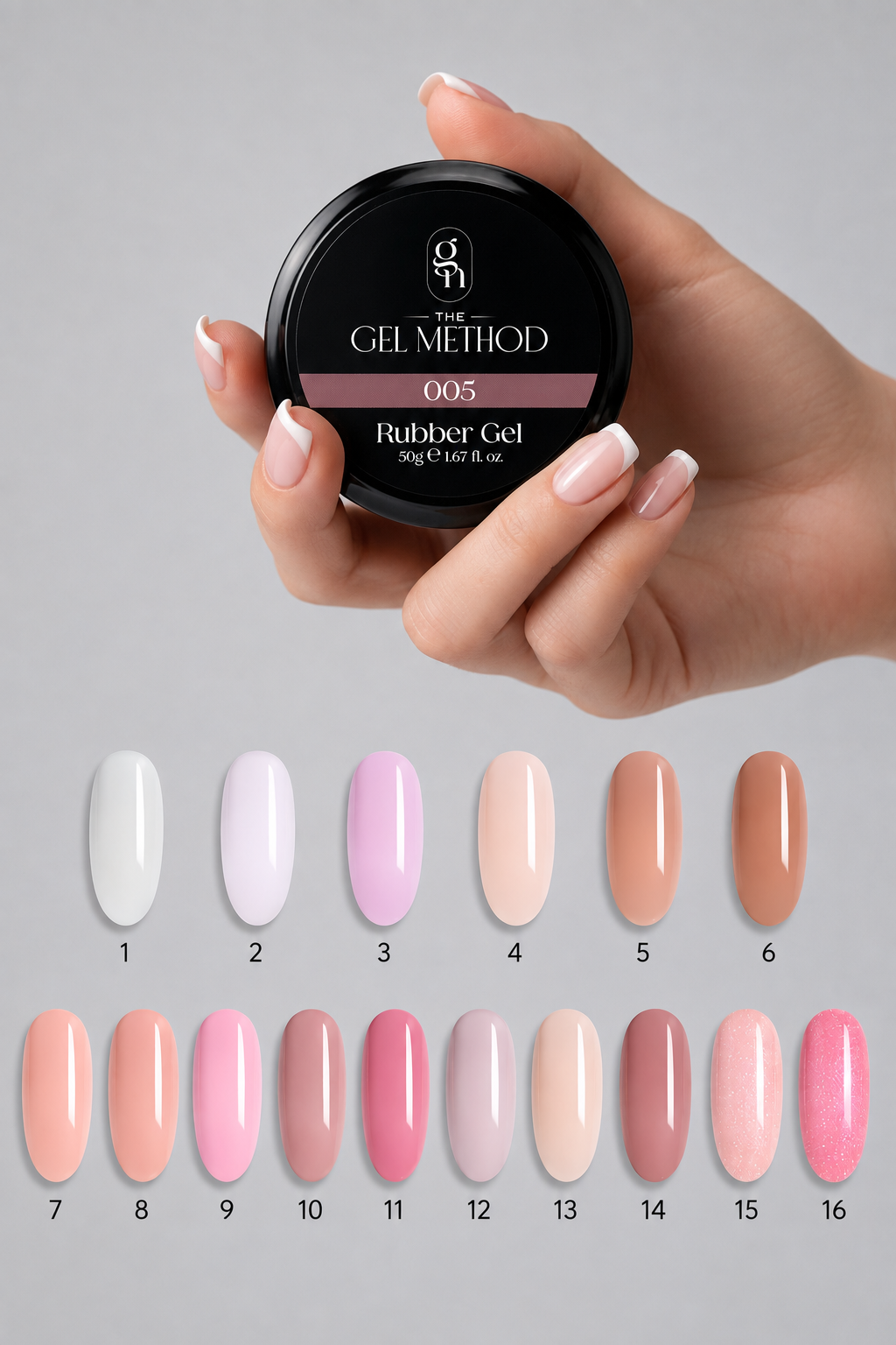 The Gel Method Rubber Gel (50g)_0