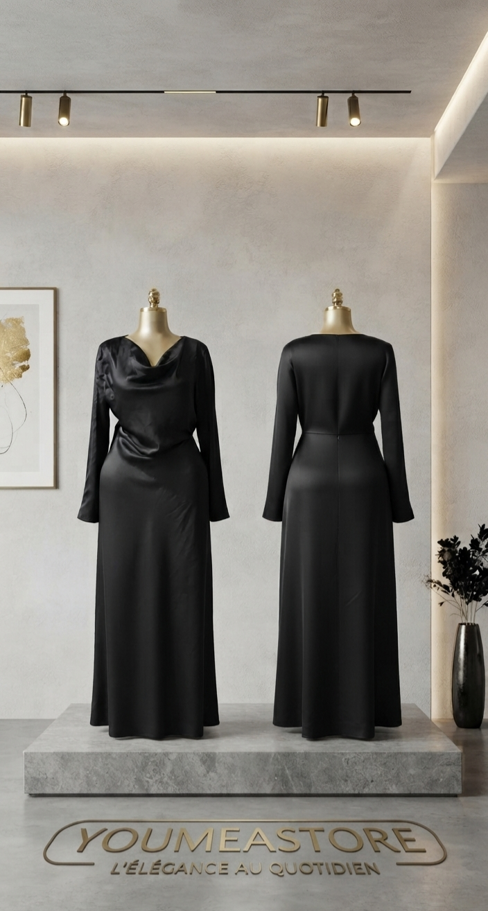 Robe en soie_0