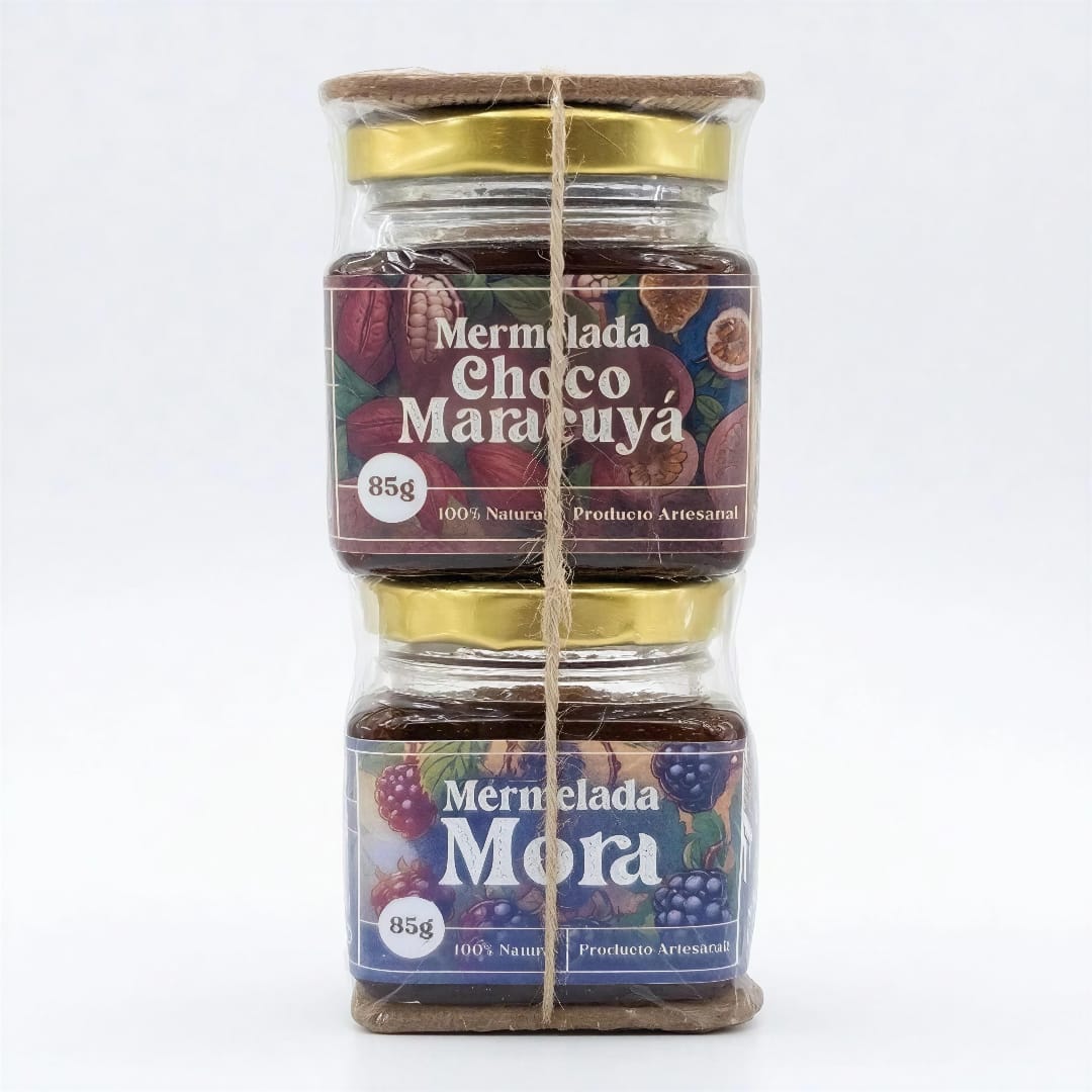 Dúo de Mermeladas Artesanales – 85 g c/u_0