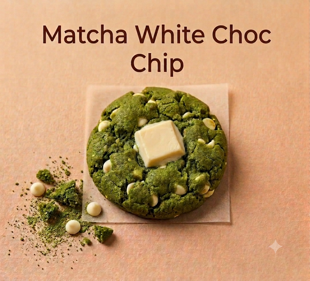 Matcha White Choc Chip