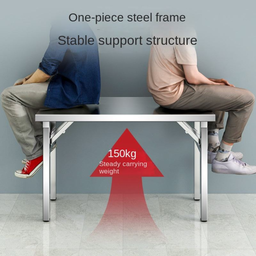 120CM STAINLESS STEEL FOLDABLE BANQUET TABLE  (MEJA)