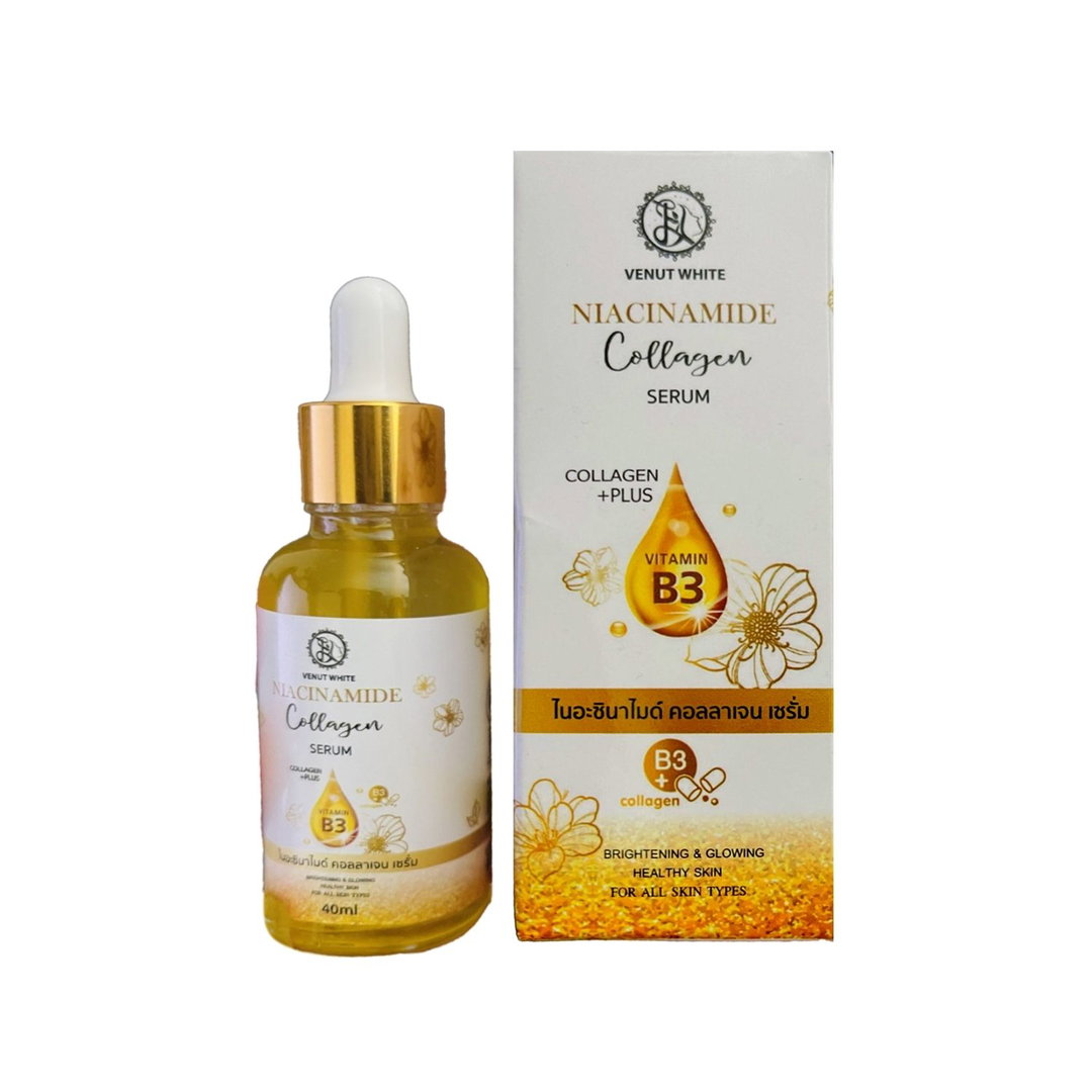 Venut White - Niacinamide Collagen Serum 40ml | Wholesale Facial Skincare Singapore