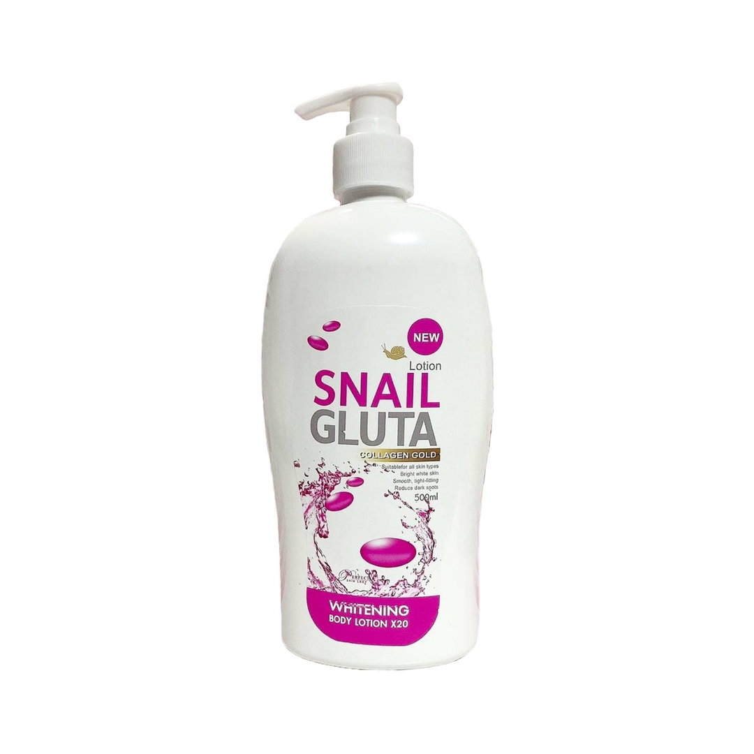 Perfect Skin Lady - Snail Gluta Collagen Gold Whitening Body Lotion 500ml | Wholesale Bath & Body Care Singapore