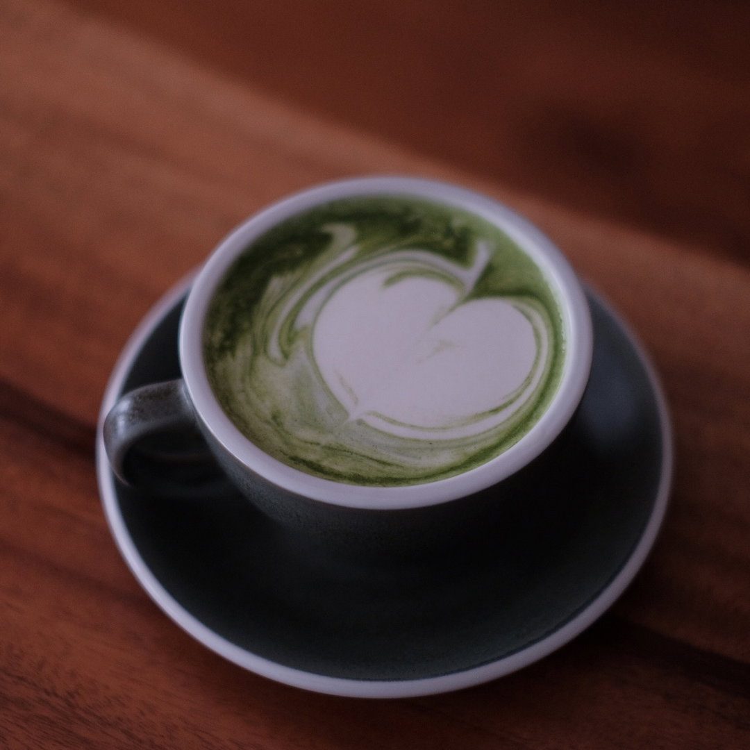 matcha (hot) 