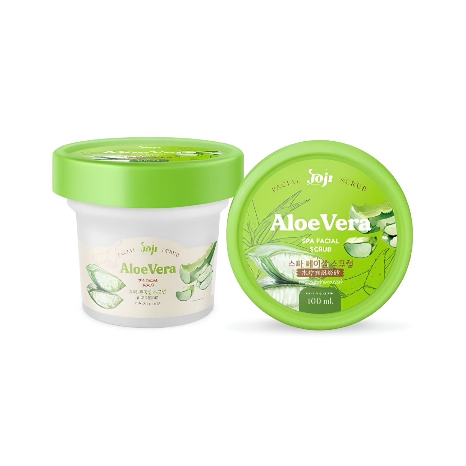 JOJI Secret Young - Spa Facial Scrub 100g (Aloe Vera) | Wholesale Facial Skincare Singapore_0