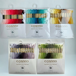 【日本製】Trishembroidery.com 精選 COSMO 刺繡線組合（訂購）