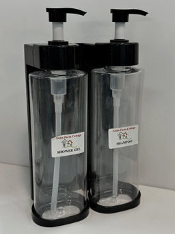 WALL REFILL BOTTLE (2 Heads - Shampoo & Body Lotion)
