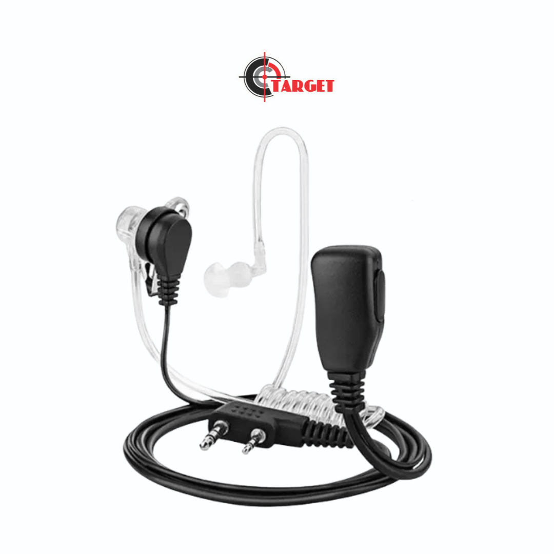 Quansheng UVK5 Air Acoustic Tube Headset/Earphone For Baofeng Radio Walkie Talkies