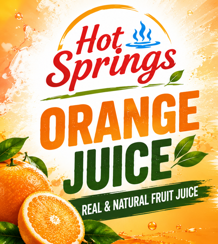 Hot Spring Fruit Juice 2Ltr x 6 
