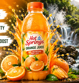 Hot Spring Fruit Juice 5Ltr x 4 