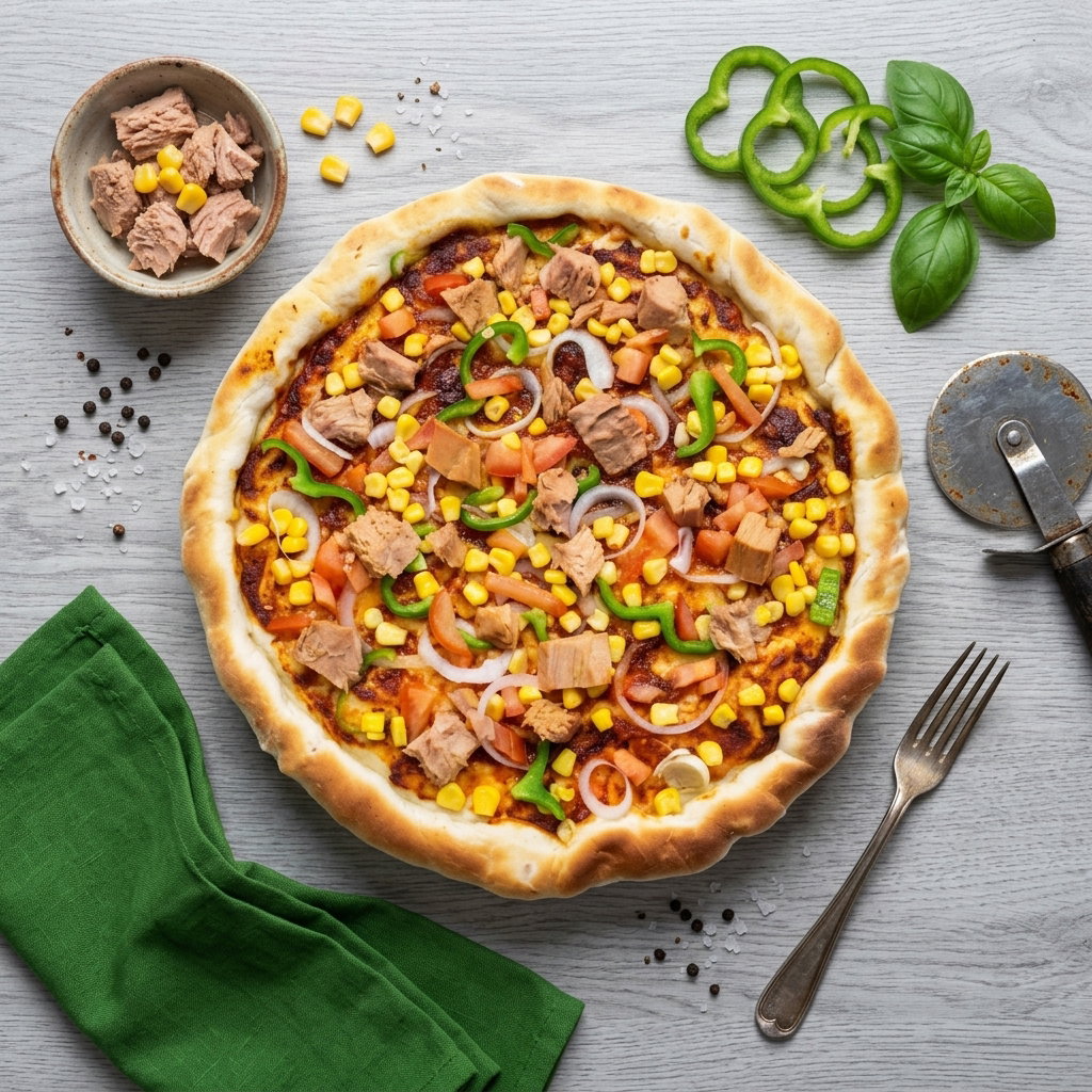 Tuna Pizza Med