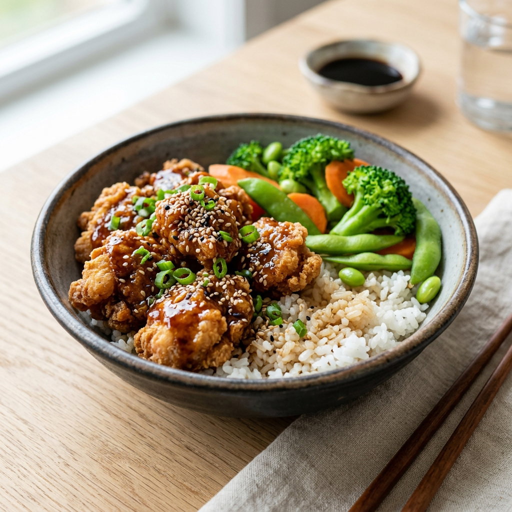 Chicken Teriyaki Rice Bowl