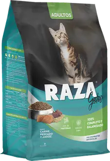 Raza gatos x100g