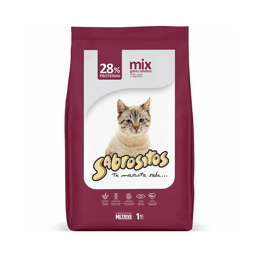 Sabrositos gatos mix x100g