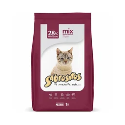 Sabrositos gatos mix x100g