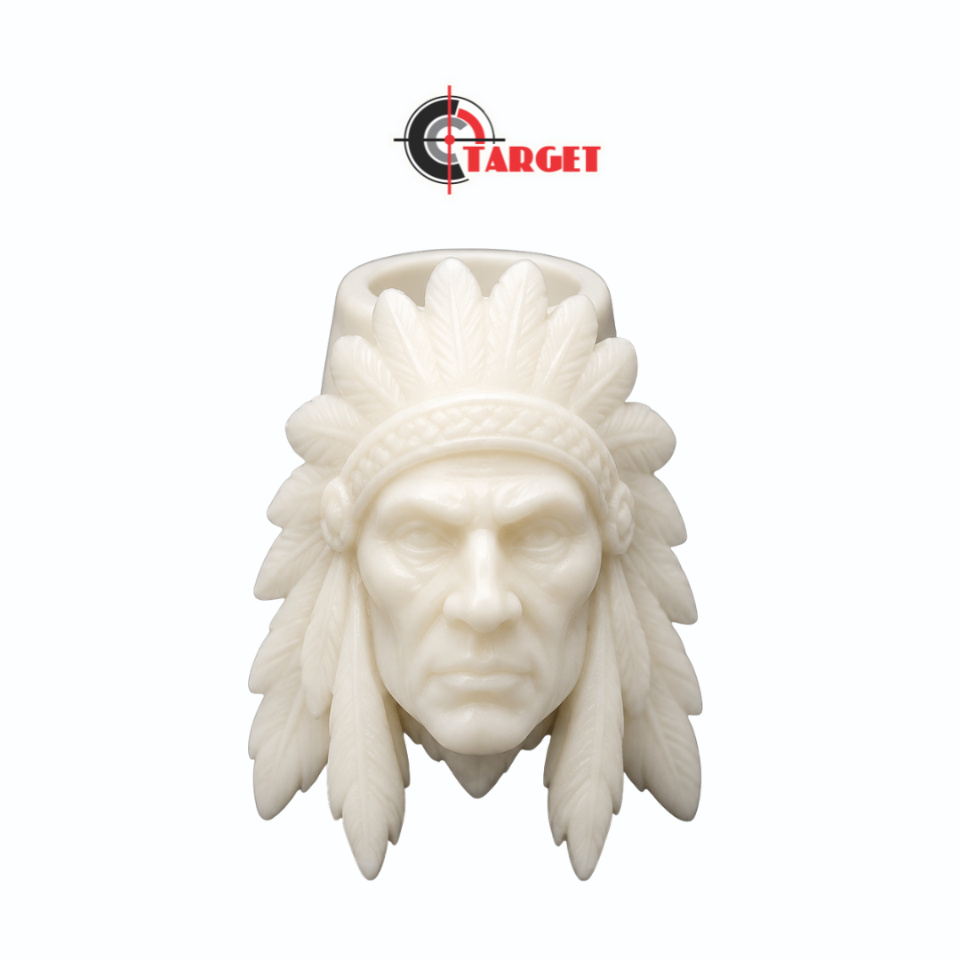 Red Indian Woggle White