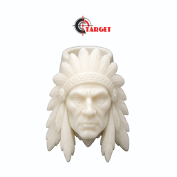 Red Indian Woggle White