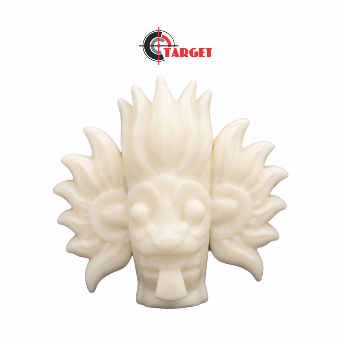 Sri Lankan Traditional Mask Woggle White