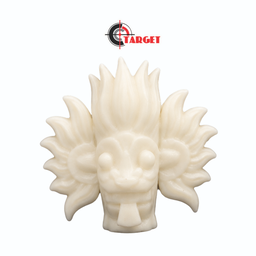Sri Lankan Traditional Mask Woggle White