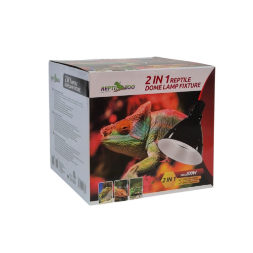 2 in 1 Reptile Dome Fixture – 6.5″/8.5″ – RL19_3
