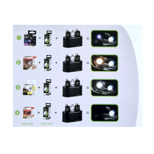 Mini Dual Dome 2x40W – DRL03_1
