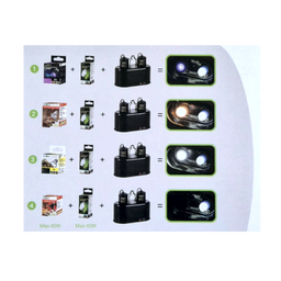 Mini Dual Dome 2x40W – DRL03