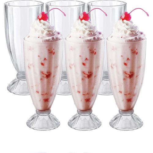 Sundabest 6pc High Quality Milk Shake Glasses (130007760)