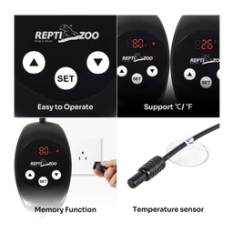 Repti Zoo Dual Dome 2x150W – DRL05