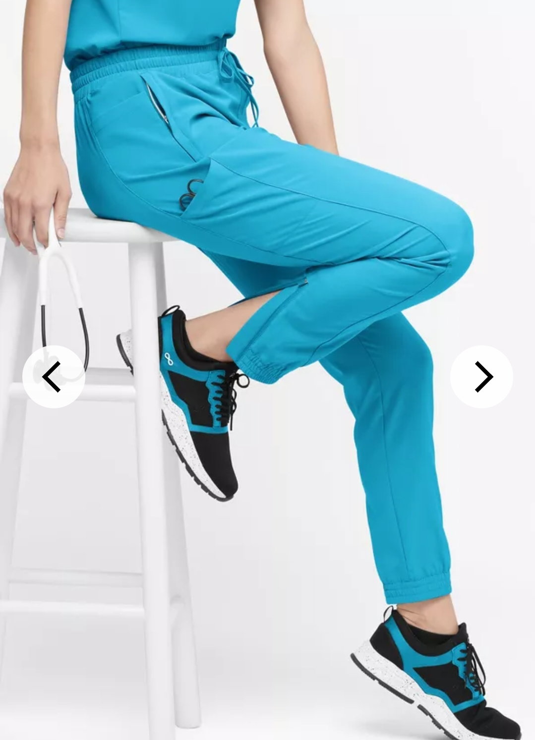Kourtney Turquoise Jogger Pant