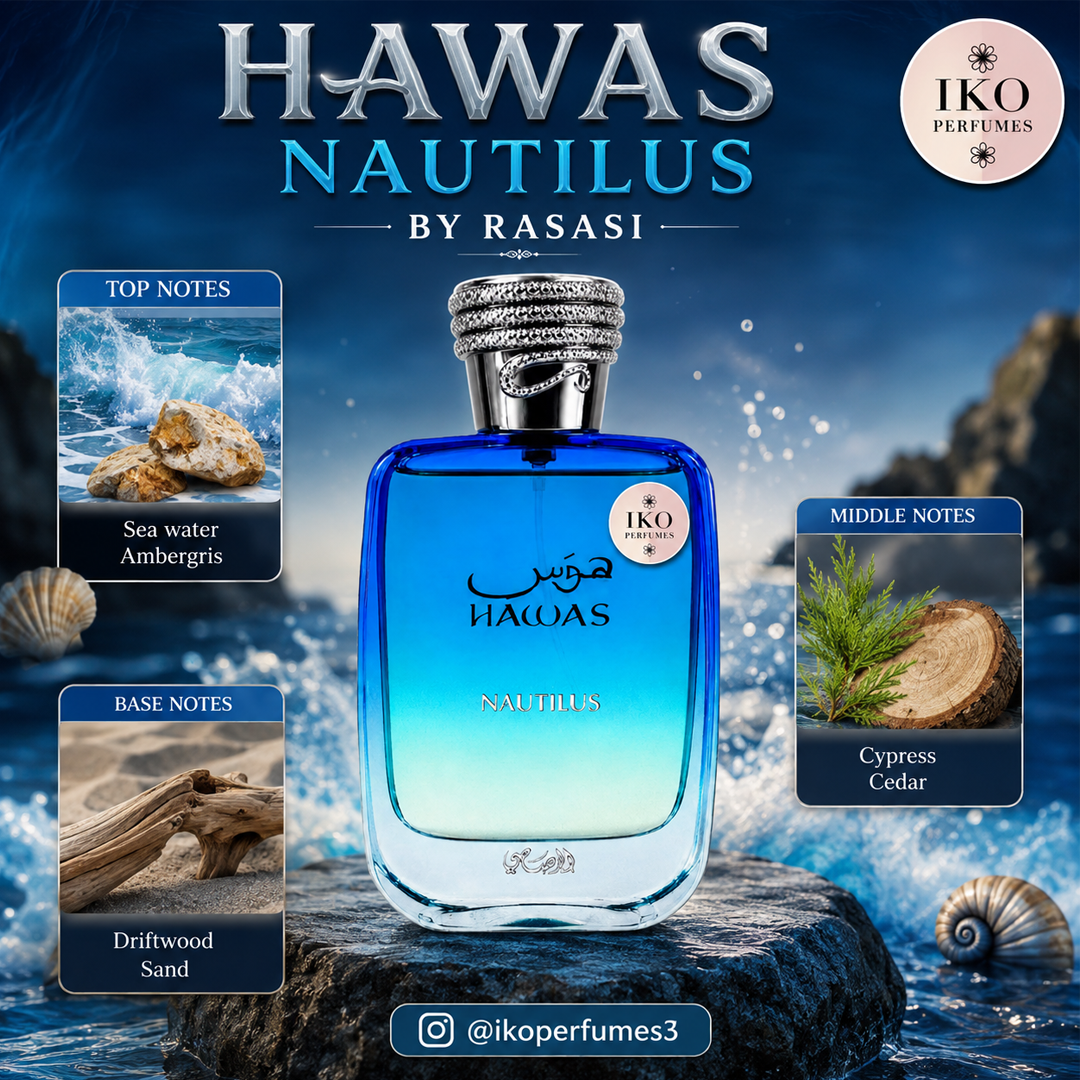 Hawas Nautilus by Rasasi Eau de Parfum 100ml | Orginal Arabic Perfume in Kenya | IKO Perfumes_0
