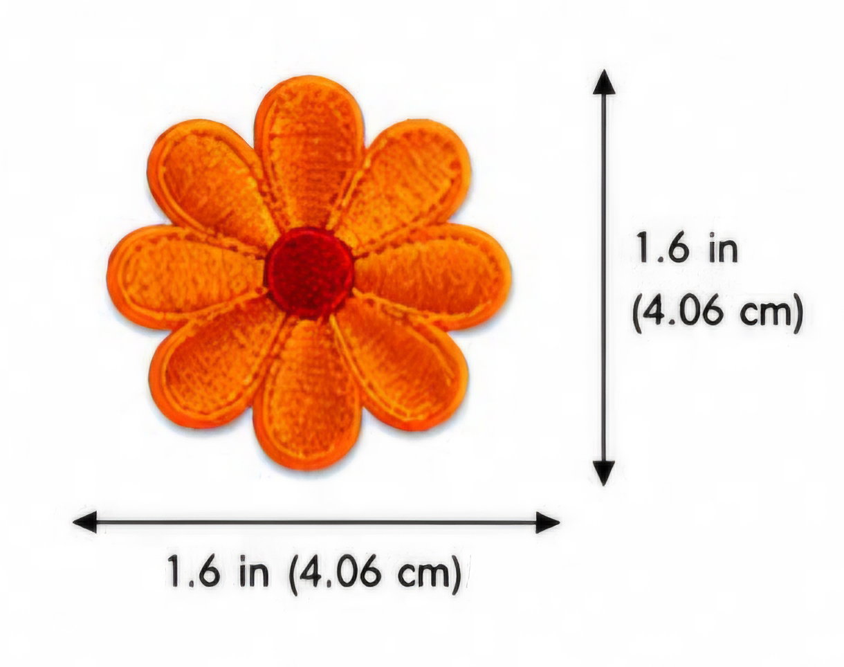 (Tangerine Daisy) Patch  _0