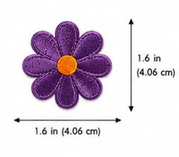 (Grape Daisy)Patch   