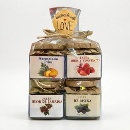 Pack Artesanal de 4 Mermeladas Gourmet – 85 g c/u