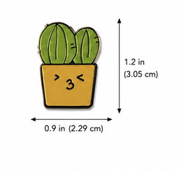 (Happy Cactus Pot) Pin