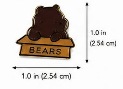 (Bear in Box) Pin
