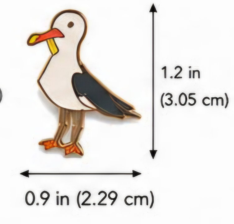 (Seagull) Pin