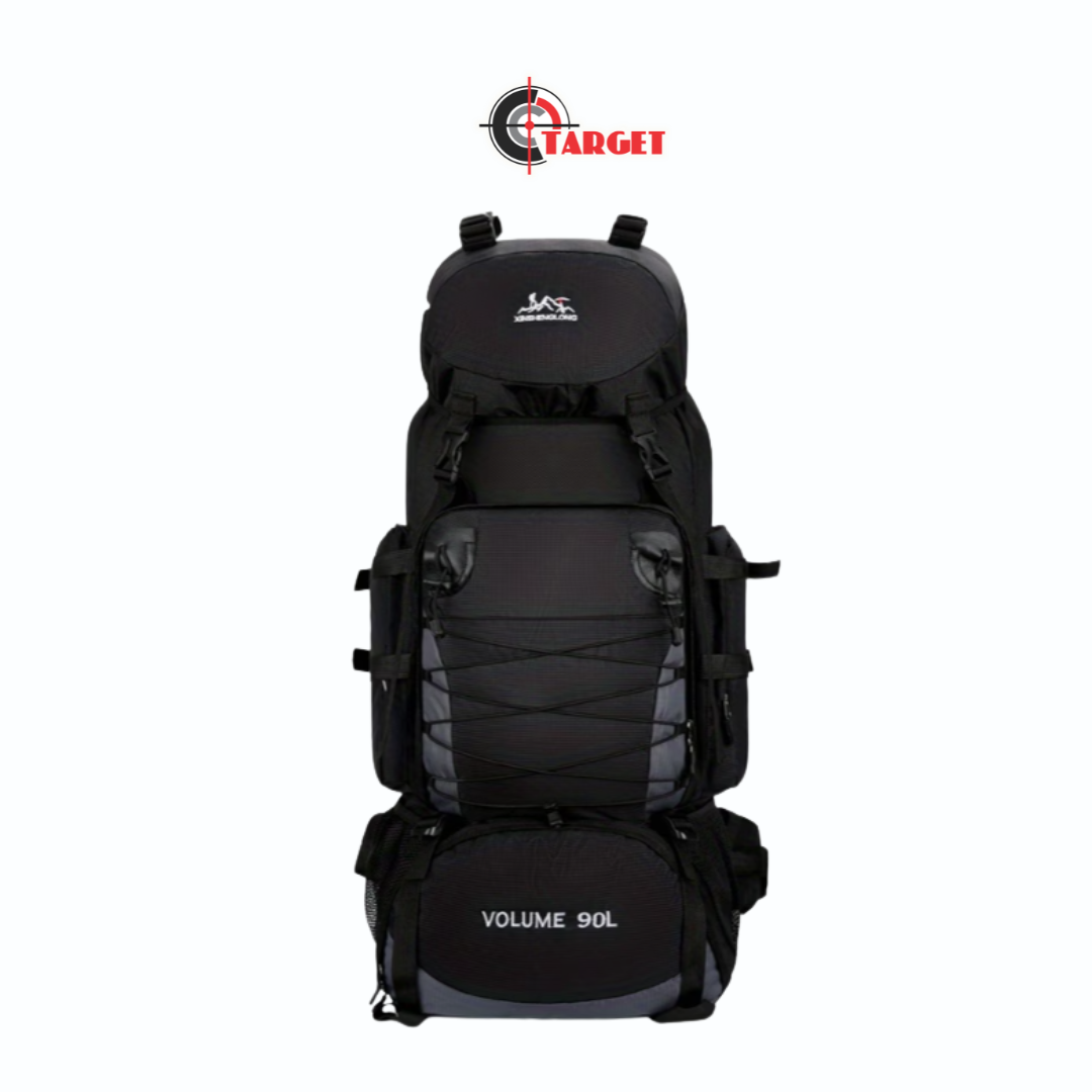 90 Liters large capacity hiking backpack