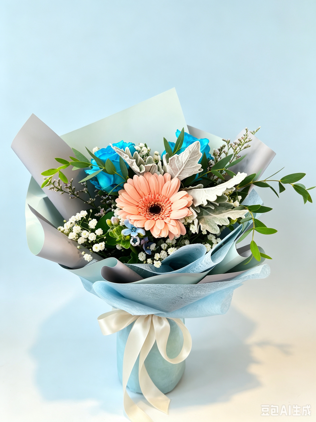 GrabMart Fresh Flower Bouquet- BQ2608G/FP