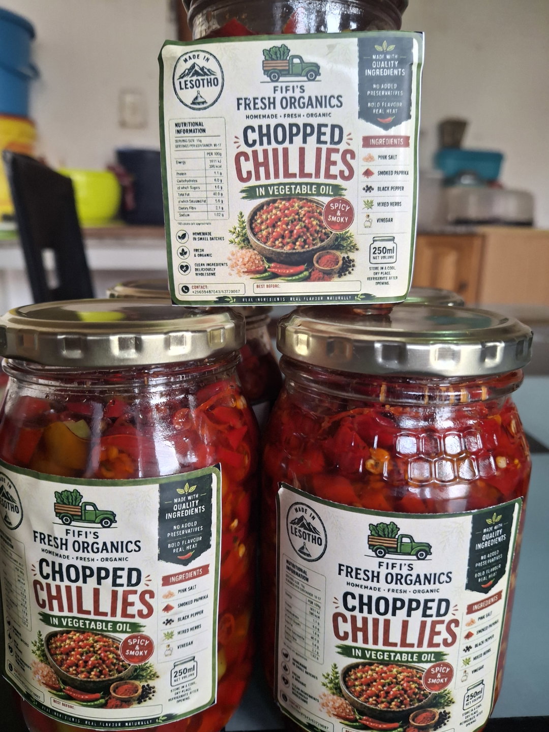 Chopped Chillies
